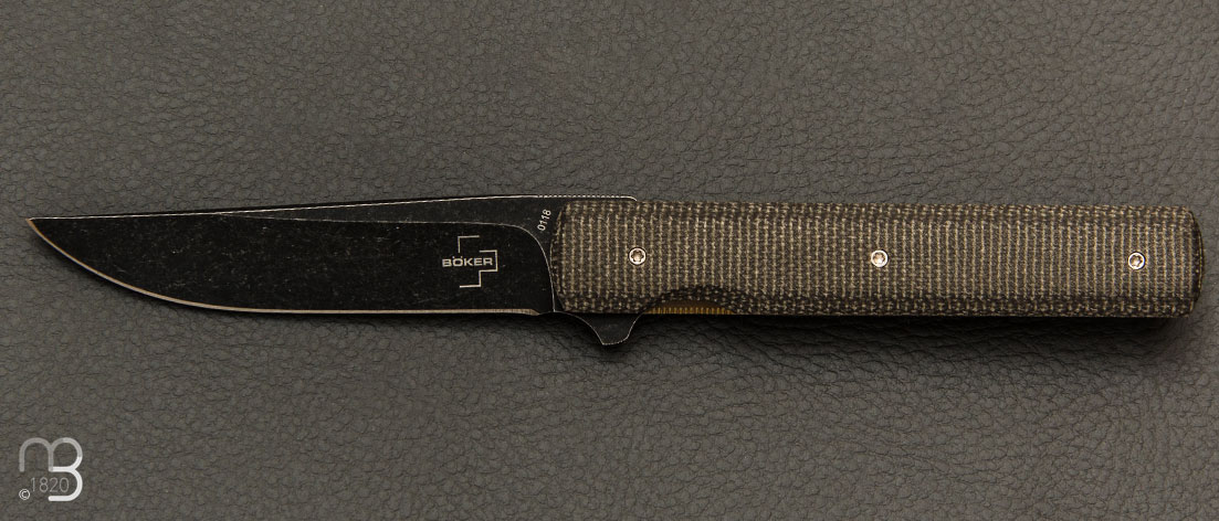 Couteau Böker Plus Urban Trapper Liner Micarta - 01BO705