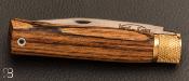 Couteau de poche Da Cruz José - Acacia lame acier inoxydable