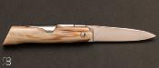 Couteau de poche Affutiot 12 cm Corne blonde par J. Mongin