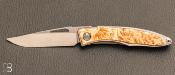 Couteau Mnandi  Box Elder Drop point de Chris Reeve - MNA-1008