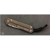 Couteau Grand Sebenza 21 Drop Point - Gaucher