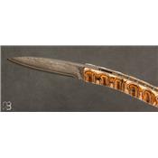 Couteau le Névé - Molaire de mammouth par Tim Bernard