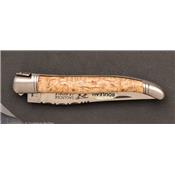 12cm Birch Laguiole pocket knife