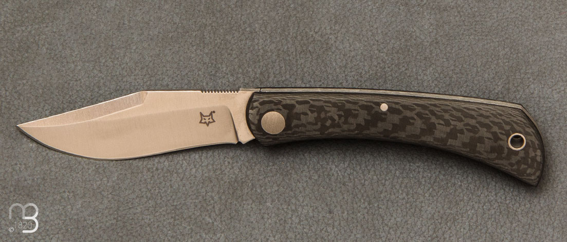 Couteau de poche Fox FX.582CF Libar Fibre de carbone