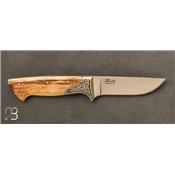 Couteau Droit Ivoire de mammouth par D'Alton Holder n°4