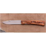 Entretoise knife Olive wood handle