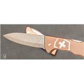 Couteau suisse Victorinox Hunter Pro Damask Alox Copperbrown Limitée 2020