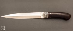   "Boot dagger" par Tommy Lee - Bois de fer