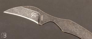 Couteau de cou "Chestnut knife"  - Collaboration Fred Perrin et Maxknives - FP2102