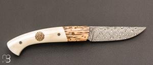  Couteau " 1515 collection Zulu " par Manu Laplace - Os et Palmier