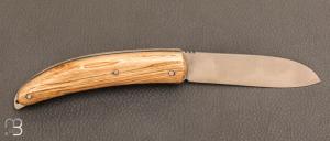    Couteau  "  L'Aurhalpin  "  par la coutellerie Dubesset - Châtaignier et XC75