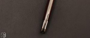  Couteau " Bulldog " par Thomas Chovin - Micarta et RWL-34