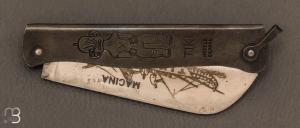 Couteau Douk-Douk grand Tiki Macina par Cognet - RARE - Année 1935