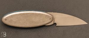   Couteau " Egg " par Christian Wimpff - Inox et ATS34