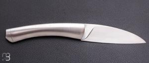   Couteau " Eliptix lock-back " custom de Florent Dall'ava - L'atelier Dall'ava - Full inox