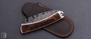    Couteau " Eliptix " lock back custom de Florent Dall'ava - L'atelier Dall'ava
