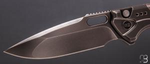   Couteau " Exciton WE22038A-7 " WE KNIFE - N°198/310 - Gray Titanium et CPM 20CV