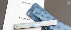    Couteau " Executive Point " par Des Horn - Limited Etidion - Titane