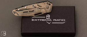  Couteau  Extrema Ratio ANT Black StoneWashed - N690 Böhler