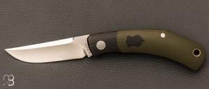  Couteau " Fox " par Aleksandr Vetrov - G10 / M390