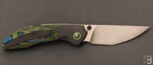   Couteau " Ghost " custom de Stéphane Sagric - Fatcarbon et RWL-34