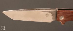  Couteau " IKE tanto " custom par Torpen Knives - Jérôme Hovaere - Micarta et CPM Cru Wear