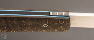   Couteau " Imvubu " par Des Horn - Fatcarbon "Unigold"