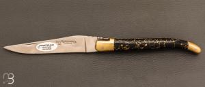 Couteau Laguiole en Aubrac Matrix Noir