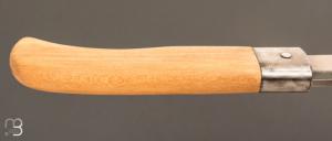 Couteau de poche Le Bugiste Houx par Frédéric Maschio