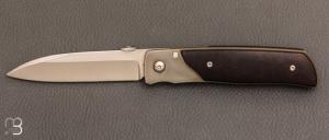 Couteau Lefty custom " par Robert Terzuola - Ironwood
