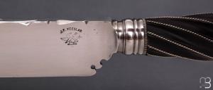    Couteau " Méditerranean Dirk " droit custom par Joe Keeslar