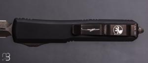   Couteau Automatique Microtech - Ultratech Spartan Signature Series DLC Standard DLC Hardware - 223-1 DLCTS