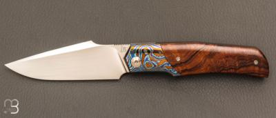  Couteau "Lultrafort" custom par Rémi Lavialle - RWL34 et bois de fer d'Arizona