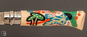 Couteau Opinel N°8 Perrine Honoré - Édition BIENNALE THEME NATURE