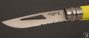  Couteau Opinel N°09 Océan jaune - Lame inox semi-crantée