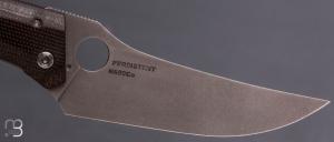   Couteau " Persistent " custom par Torpen Knives - Jérôme Hovaere - Micarta et N690Co