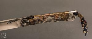   Couteau de poche Piémontais façon higonokami par Mickael Moing 