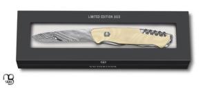 Couteau  "  Ranger 55 Damas Edition limitée 2023 "  Victorinox - 0.9561.J23