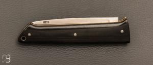  Couteau " Riverside " custom par Samuel Guichard - G10 noir