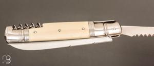    Couteau " Rumilly 3 pièces " par Erwann Aubriet - Ivoire de mammouth