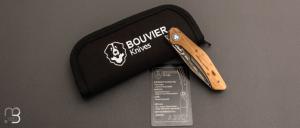    Couteau " S11 M2 " front flipper par Bouvier Knives - Bertrand Maxime - Ivoire de mammouth