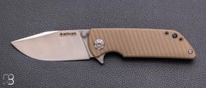    Couteau Böker Solingen - Sherman EDC II - G10 Coyote - 110156