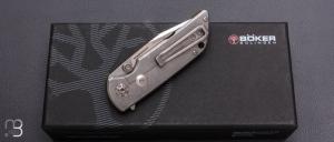    Couteau Böker Solingen -  Sherman EDC II - G10 OD Green - 110122