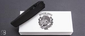  Couteau " Sweeney V2" par Bergblades Knives - N°36/60 - Titane et lame en Magnacut