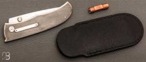   Couteau " Urban Scandi " par Petr Hofman - Titane et RWL34