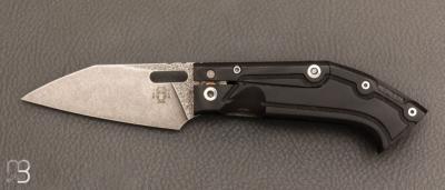  Couteau  "  Warthog  " custom par Torpen Knives - Jérôme Hovaere - G10 et D2