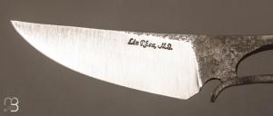 Couteau " X-Rhea " brut de Forge par Lin Rhea - Master Smith