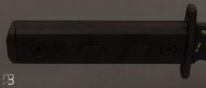 Couteau  "  ZT0006BLK  " fixe par Zéro Tolerance 