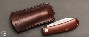   Couteau  " Zulu " par Aleksandr Vetrov - Micarta / M390