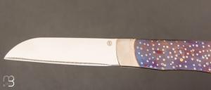 Couteau " air Points " par Roberto Ottonello 12 grammes